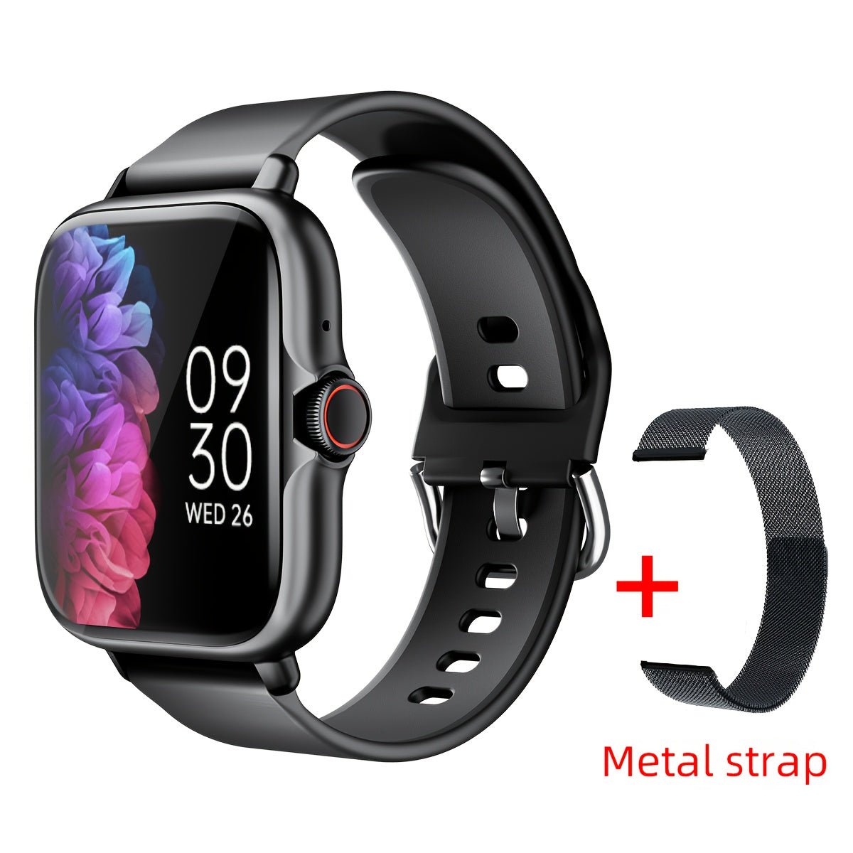 Sports Smart Watch, 1. 83'' Full Touch Screen Display with Message, Answer Make Call Smartwatch, Sleep Monitoring, Sports Pedometer, Information Alerts, for iPhone Android Phones, Smartbands Fitness Watch for Women Men Friend