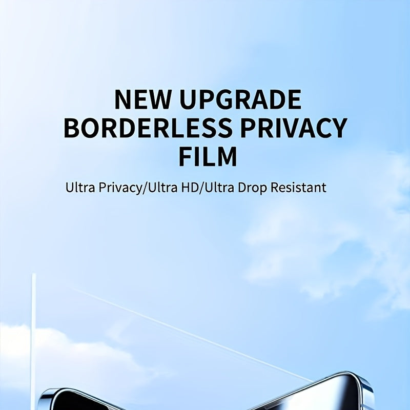 3pcs Full Cover Privacy Screen Protector for iPhone 11 12 13 14 15 16 17 PRO MAX Privacy Glass for iPhone 14 Pro 15 Pro Max Tempered Glass On The for iphone 14 Plus 15 Plus 16e 17 Air Glass Film Privacy, Phone Screen Protecto