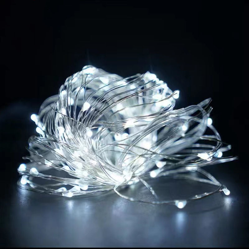 1pc String Lights for Bedroom, Party, Wedding, Christmas Halloween Decoration, 50/100LED