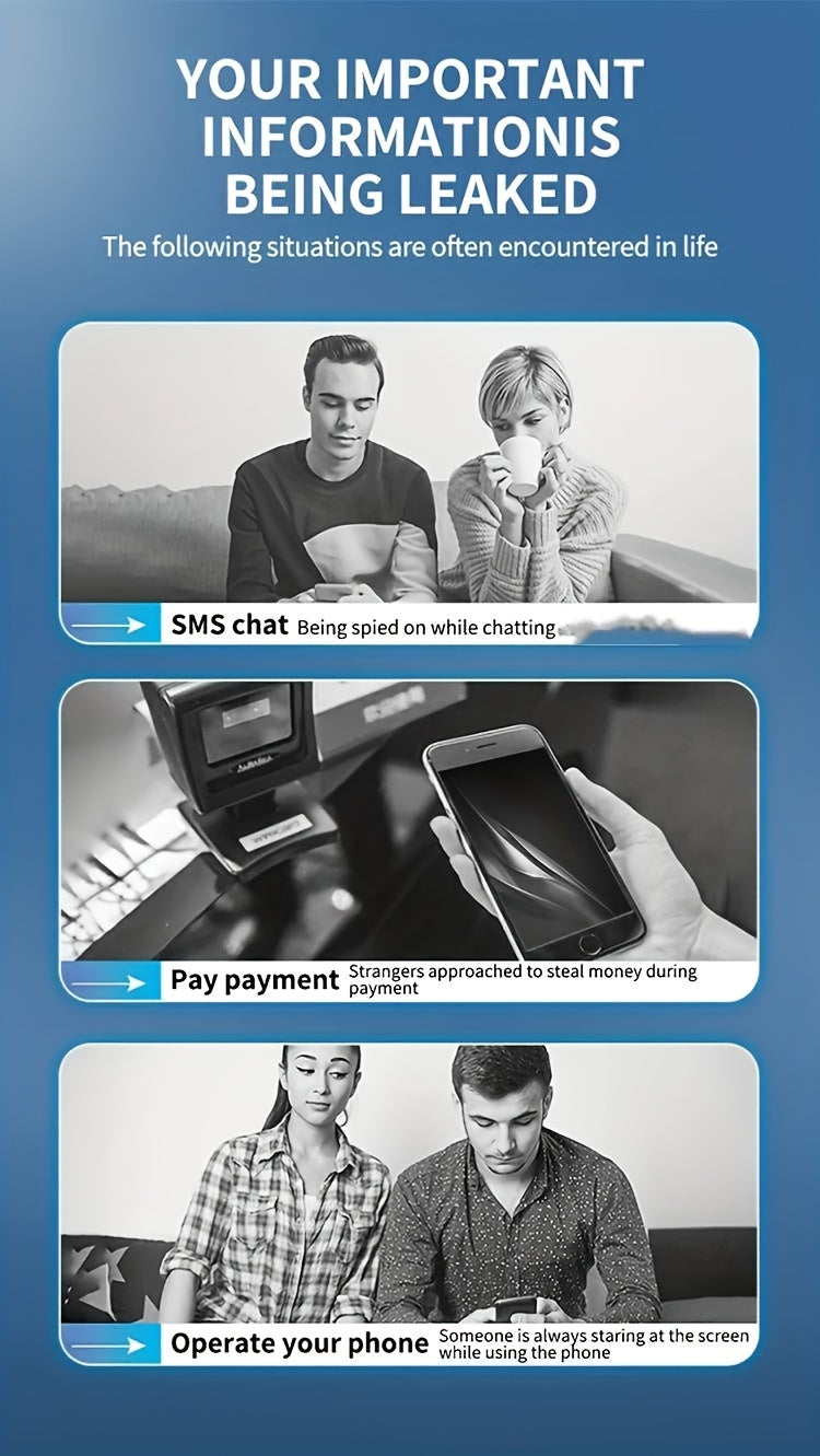 3pcs Full Cover Privacy Screen Protector for iPhone 11 12 13 14 15 16 17 PRO MAX Privacy Glass for iPhone 14 Pro 15 Pro Max Tempered Glass On The for iphone 14 Plus 15 Plus 16e 17 Air Glass Film Privacy, Phone Screen Protecto