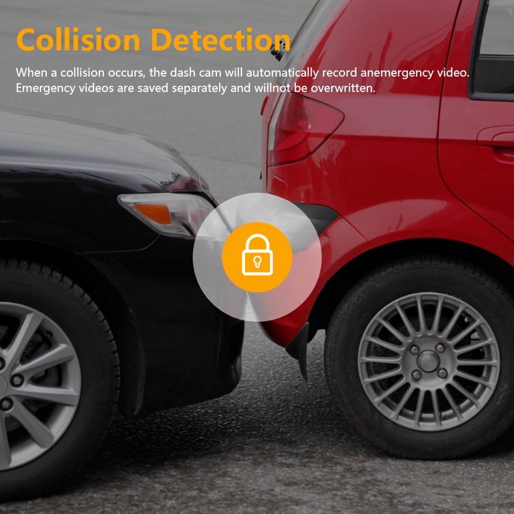 ZKCAMSPY Dual Front and Inside Car Dash Camera with, G-Sensor, Loop Recording, Night Vision, Motion Detection, Parking Monitoring - Dashboard and Cabin Viewing, Compatible with PC, Hardwiring Powered - for Taxi, Truck, SUV, S