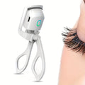 ABS Electric Eyelash Curler - Long-Lasting Curling Device with USB Rechargeable Battery, Modern Beauty Eye Instrument for Home Use, Durable & Stylish Design