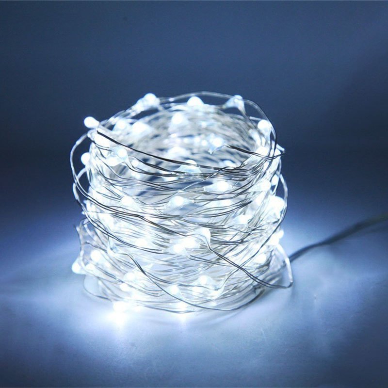 1pc String Lights for Bedroom, Party, Wedding, Christmas Halloween Decoration, 50/100LED