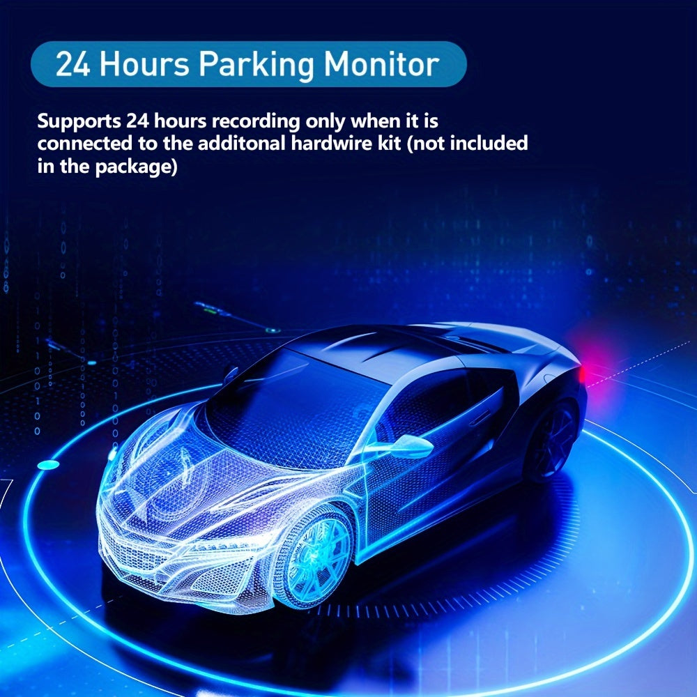 ZKCAMSPY Dual Front and Inside Car Dash Camera with, G-Sensor, Loop Recording, Night Vision, Motion Detection, Parking Monitoring - Dashboard and Cabin Viewing, Compatible with PC, Hardwiring Powered - for Taxi, Truck, SUV, S