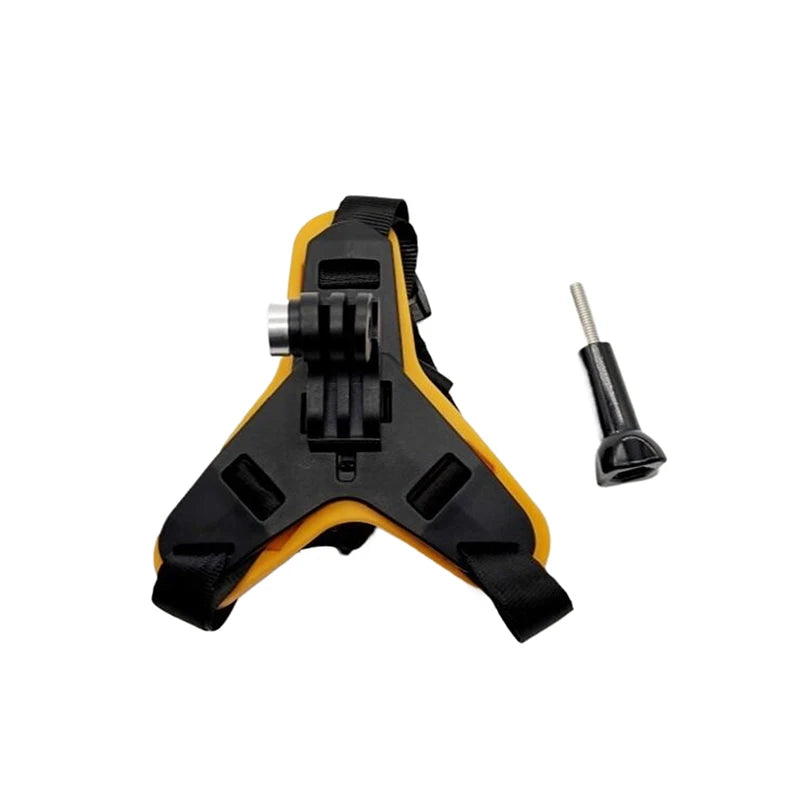 Motorcycle Helmet Chin Mount For Hero 11 10 9 8 7 6 Action Sports Camera Holder Motorcycle Stander Accessory