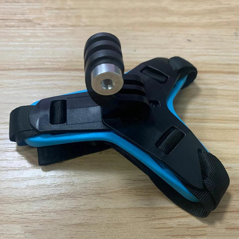 Motorcycle Helmet Chin Mount For Hero 11 10 9 8 7 6 Action Sports Camera Holder Motorcycle Stander Accessory