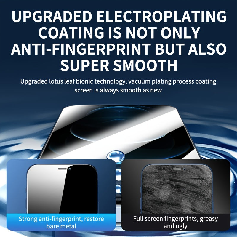 3pcs Full Cover Privacy Screen Protector for iPhone 11 12 13 14 15 16 17 PRO MAX Privacy Glass for iPhone 14 Pro 15 Pro Max Tempered Glass On The for iphone 14 Plus 15 Plus 16e 17 Air Glass Film Privacy, Phone Screen Protecto